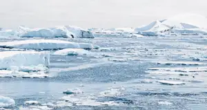 The Antarctic environment which Shackleton and crew survived
