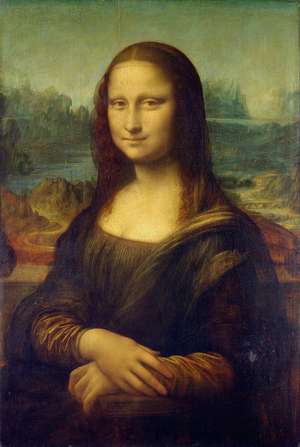 The Mona Lisa, by Leonardo da Vinci